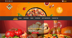 Desktop Screenshot of mjspizza.net
